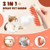 Xịt Thú Cưng Massage Lược Lược Chải Tóc Hơi Nước Xịt Thú Cưng Massage Lược Hấp Lược Chải Tóc Mèo Trong Suốt mm889886. Của tôi20250304