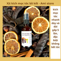 Xịt tinh chất bồ kết thảo dược- giảm rụng, kích mọc tóc, giảm hói và bò liếm chân tóc- Ami store