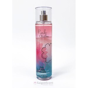 Xịt toàn thân Bath And Body Works Pink Chiffon 236ML