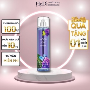 Xịt toàn thân nhỏ Bath And Body Works Moonlight Path