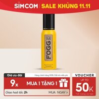 Xịt toàn thân nước hoa FOGG Dynamic dùng để khử mùi,tạo mùi thơm,dùng được cho cả nam và nữ,lưu hương lâu đến 8 tiếng
