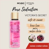 Xịt Toàn Thân Victoria's Secret 🍭𝑭𝒓𝒆𝒆𝒔𝒉𝒊𝒑💖 Xịt Thơm Body PURE SEDUCTION ❤ Body Mist 250ml - Xịt BODY MIST [✔️Chính Hãng]