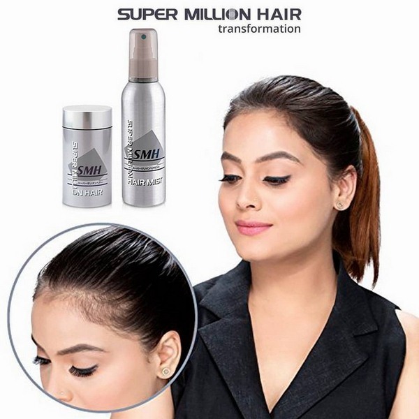 Xịt tóc giả Super Million Hair - Giải pháp cho người tóc thưa