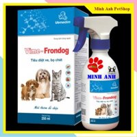 Xịt Ve Rận Chó Mèo - Vime Frondog