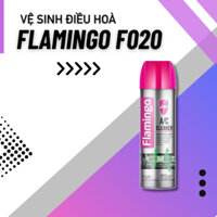 Xịt vệ sinh điều hòa máy lạnh ô tô dạng bọt Flamingo F020 A/C Cleaner dung tích 500ml giúp khử mùi, đánh bay bụi bẩn