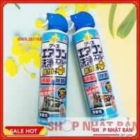 Xịt vệ sinh điều hòa (máy lạnh) Nhật Bản 420ml