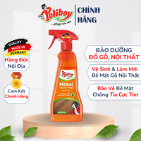 Xịt Vệ Sinh Đồ Gỗ Nội Thất POLIBOY Làm Sạch Đồ Gỗ, Đánh Bóng, Bảo Dưỡng Đồ Gỗ Nội Thất, Chống Ẩm Mốc