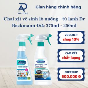 Xịt vệ sinh tủ lạnh, lò vi sóng, lò nướng, tủ đông Dr Beckmann