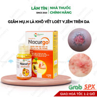 Xịt vết thương Nacurgo - Bảo vệ da, tái tạo da, rửa vết thương, hạn chế nhiễm trùng, sơ cứu vết bỏng (12, 30ml)