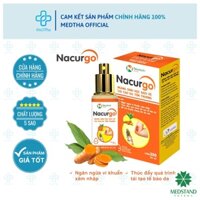 Xịt Vết Thương Nacurgo - Bảo Vệ Da, Tái Tạo Da, Rửa Vết Thương, Sơ Cứu Vết Bỏng (12, 30ml) Medstand