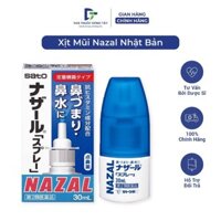 Xịt Xoang Mũi Ngạt Mũi Nazal Sato 30ml, Xịt Thông Mũi Nội Địa Nhật Bản - Nhà Thuốc Đông Tây 3