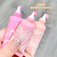 Xixi hơi say, Phấn má hồng dạng lỏng có độ bão hòa thấp, má có cảm giác không khí, màu tím nở, làm sáng và phục hồi