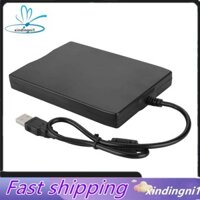 [Xixi-shop] USB Floppy Disk Reader Drive 3.5In Di Động Bên Ngoài 1.44 MB FDD Diskette Drive cho Windows 7 8 2000 XP Vista PC Laptop Đen