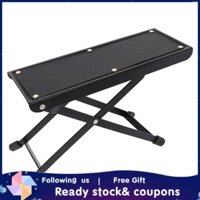 Xiyijia Guitar Footstool High Strength Metal Position Height Adjustable Foot Rest