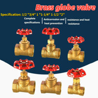 [Xl3] 1 / 2 "3 / 4" 1 "1-1 / 4" 1-1 / 2 "2" Van chặn đồng thau Van công tắc đồng hồ nước ống dày DN15 20 25