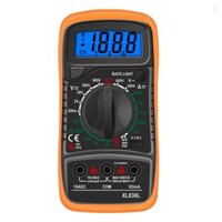 Xl830l Cầm Tay Kỹ Thuật Số Đồng Hồ Vạn Năng LCD Đèn Nền Di Động AC / DC Vôn Kế DC Ampe Kế Ohm Điện Áp Máy Kiểm Tra Đa Năng Độ Chính Xác Cao