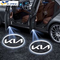 Xm-2 Chiếc Cửa Ô Tô Chào Mừng Đèn Led Máy Chiếu Cửa Đèn    Không Dây Cho KIA Morning Forte Spectra Sportage Rio Picanto Sorento K5 K3 Cerato Rondo Grand Carnival Seltos Accessori