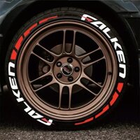Xm-3d Lốp Chữ Dán Xe Lốp Dán Chữ Bánh Xe Cho Chữ Cái FALKEN Cá Tính Đa Năng Chống Thấm Nước Và Chắc Chắn Miếng Dán