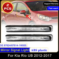 Xm Dành Cho Xe Kia Rio UB 2012 ~ 2017 87624-1W000 87614-1W000 Gương Chiếu Hậu Ô Tô LED Tín Hiệu Đèn Báo Nhấp Nháy Trái Phải
