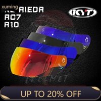 Xm Kyt RC7 R10 K2 Rider Mũ bảo hiểm Tấm che Irridi Ống kính ngày đêm