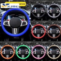 Xm Universal Silicone Auto Car Bọc Vô Lăng Chống Trơn Trượt Cho 27-42CM Kiểu Dáng Xe Lái Bảo Vệ Vô Lăng
