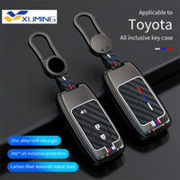 Xm-zinc Hợp Kim Chìa Khóa Xe Ô Tô Dành Cho Xe Toyota Camry Prius Land Cruiser Prado 150 Vương Miện Cho Subaru Foreste XV Giá Đỡ Phụ Kiện Xe Hơi
