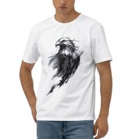 Xmas Happy Party Funny Top Tee Áo thun Cotton mắt đại bàng
