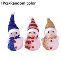 Xmas LED Snowman Santa Claus Ornament Christmas Tree B9U1 W3C8 P2R5 Light Decoration. L0W5 Hanging D0O5