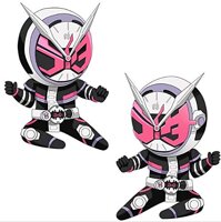 XMKMHomeLove Kamen Rider Zi-O 50x36cm(19.7in x 14.2in) Double-Sided Printed Hugging Cute Plush Toys Pillow Cartoon Stuffed Pillows Fans Gift Cosplay