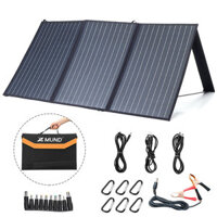 XMUND XD-SP2 100W 18V Solar Panel 3-USB+DC PD Fast Charging Outdoor Waterproof Solar Charger For Camping Travelling Car