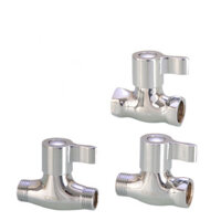 [Xny] 20mm Dây ngoài bên trong Van thẳng 4 điểm Van góc bằng đồng thau Van lộ Van ống nước DN15 Dây bên trong đôi Công tắc dây ngoài đôi