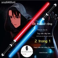 ✉❁xnz64t0otiĐồ Chơi Kiếm Ánh Sáng Light Saber - Gậy Ống LED - Kiếm Laze có đèn và âm thanh-NMPFXh