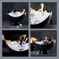Xô đá ướp lạnh bia rượu, sâm panh Baer 20199 cao cấp
