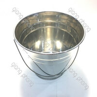 XÔ ĐỰNG ĐÁ INOX, XÔ ƯỚP THỨC UỐNG BẰNG INOX CÓ QUAI XÁCH, XÔ INOX KHÔNG NẮP - GPKW