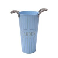 Xô hoa tươi Wakeup, xô sắp xếp hoa tươi, xô sắt cổ điển, bình hoa khô, chậu hoa nghệ thuật sắt, phong cách châu Âu, đồ hoa cổ điển NXXQ