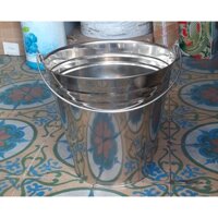 Xô inox 304 có quai xách đựng đá, ướp bia rượu