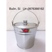 Xô inox Có Nắp Việtcook (3, 5, 8, 12, 17, 20L)
