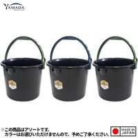 Xô nhựa có quai xách Yamada 7.5L - màu đen, làm từ nhựa PP cao cấp - nội địa Nhật Bản - 3 chiếc