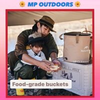 XÔ NƯỚC CÓ NẮP CNK2350CF010 NATUREHIKE DU LỊCH DÃ NGOẠI CẮM TRẠI CAMPING OUTDOOR GLAMPING CÂU CÁ NẤU ĂN CHÈO SUP BƠI LỘI