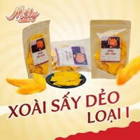 Xoài sấy dẻo LOẠI I miếng to vàng, không xơ MelyFood (300gr, 500gr)