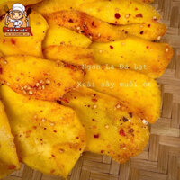 Xoài Sấy Dẻo Muối Ớt 500g, Hàng Đặc Biệt Không Đường Vị Chua Cay, Mềm Dẻo, Không Xơ