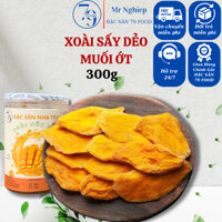 Xoài sấy dẻo muối ớt Mr.Nghiệp đặc sản Nha Trang 79 Food - 300g - dẻo mềm, chua ngọt tự nhiên, ăn vặt cực cuốn