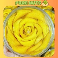 Xoài Sấy Dẻo Muối Ớt Nguyên Miếng 500g, Đặc Biệt Vị Chua Cay, Ngọt Dịu  Mềm Dẻo, Không Xơ