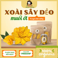 Xoài Sấy Dẻo Muối Ớt SaDe Shop 500g, Đặc Biệt Vị Chua Cay, Mềm Dẻo, Không Xơ