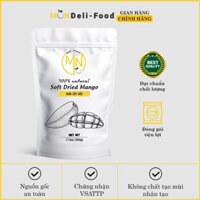Xoài sấy dẻo ngon nguyên miếng MONDeli-Food -Túi 500g