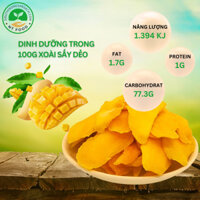 Xoài sấy dẻo NT Food túi zip 500g (Túi)