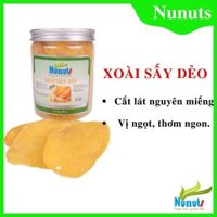 Xoài sấy dẻo thơm ngon . ăn vặt cực ngon. vị ngọt thanh thanh Nunuts.