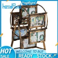 Xoay Cối Xay Gió Bánh Xe Khung Ảnh Album Ảnh Tự Lắp Ráp Cưới Họ Khung Ảnh Nhà Để Bàn Trang Trí A