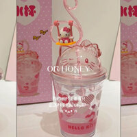 Xoay hellokitty Cốc Nước Dễ Thương Hello Kitty Cốc Nước Cô Gái Tâm Trạng Quà Tặng Ngày Lễ Tình Nhân Cho Bạn Gái Trẻ Em