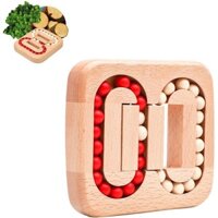 Xoay Magic Bean Fingertip, Xoay Magic Bean Fingertip Wood Puzzles, Funny Bean Brain Teaser, Cube Xoay Puzzle Fidget Toys, Pop Sensory Game